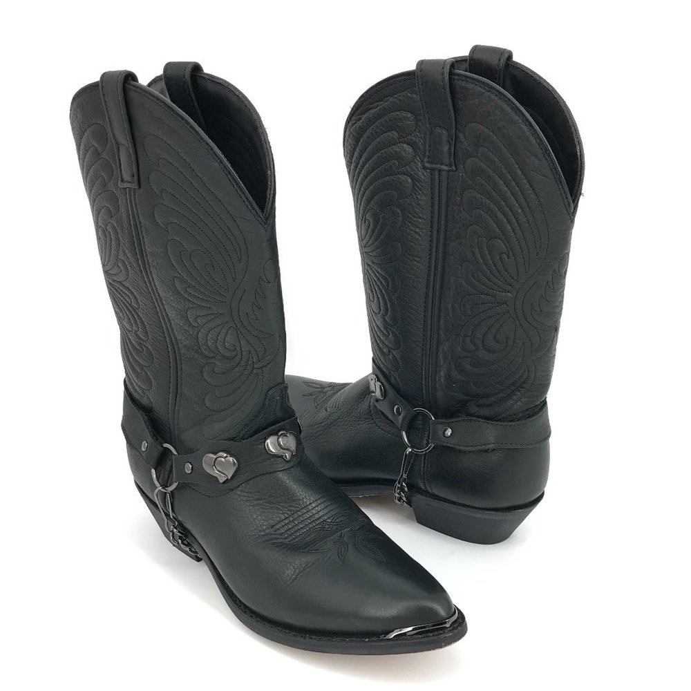 Black Heeled Boots